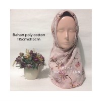 Hijab/kerudung/jilbab/scarf nacita peach