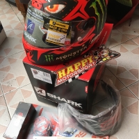 New!! Helm Shark RaceRPro carbon Type Diablo Lorenzo ori France M L XL