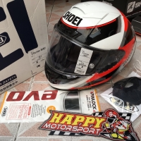 SALE!! Helm full face Shoei X14 original Japan type Rainey size M TC-1