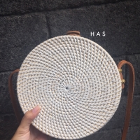 Jual Tas Ata Rotan Rattan Polos 20cm Boho Vintage Bali Murah Supplier Murah