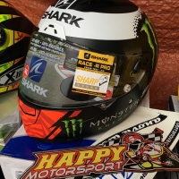 Helm Shark Race R Pro Lorenzo Monster Matt 2017 size M L XL ori France