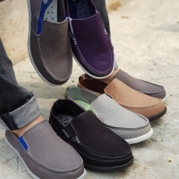 Sepatu Casual Crocs Walu Man Canvas Original (GROSIR dan ECERAN)