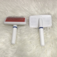 Sisir grooming bulu anjing kucing kelinci hewan kawat tapak m