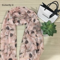 BUTTERFLY Jilbab Pashmina Turki Viscose IMPOR