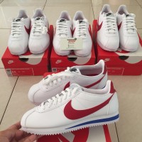 Sepatu Wanita - Nike Cortez Basic Forest / Forrest Gump WMNS Original