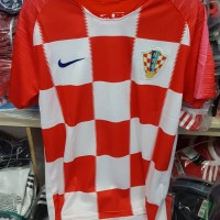 Jersey Kaos Baju Bola Kroasia Croatia Home World Cup Piala Dunia 2018