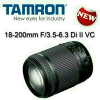 LENSA TAMRON 18 200 vc for nikon dan canon ..ready