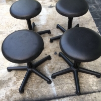 Kursi salon / kursi barber / kursi konveksi bulat
