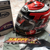 SALE!! 2nd mulus 95% Helm arai IOM TT RX7X 2016 size L original Japan