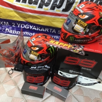Helm Full Face Shark Race R Pro Diablo Lorenzo size M L XL ori France