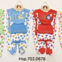 Baju Bayi SNI jumper New born 5 in 1 - Pakaian bayi katun halus