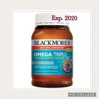 Jual Blackmores Omega 3 Triple Concentrated Odourless Fish Oil Exp Oct 2019 Murah
