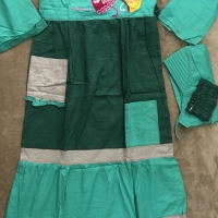 dannis jubah/terusan baju muslim anak perempuan size 12