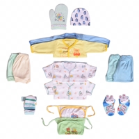 Set Pakaian Bayi Baru Lahir lengkap dari topi sampai bedong