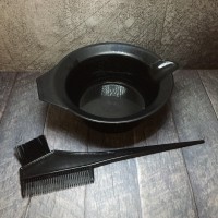 MANGKUK DAN SISIR CAT RAMBUT / MASKER UNTUK SALON
