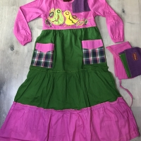 dannis baju muslim anak perempuan ukuran 7 (usia 7-8 tahun)