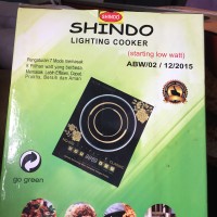 Kompor Listrik Lighting Cooker Shindo