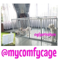 Kandang Pagar anjing Aluminium