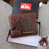 Dompet Oakley Brown Name Quiksilver Besi