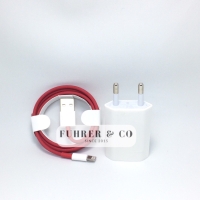 Charger Iphone 5 S 6 S 7 Plus Lightning Cable Adaptor RED Edition OEM