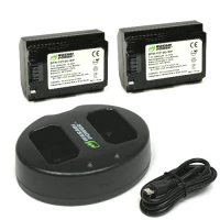 Wasabi Power Kit Battery dan Charger FZ100