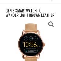 Fossil smartwatch Q Wander light brown gen 2