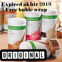 minuman nutrisi kesehatan herbal #herbalife original + buble wrap