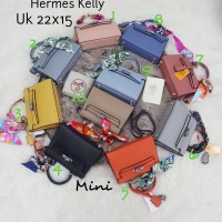 Tas wanita merk Hermes Kelly import Semi premium