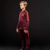 Baju Jaket Bola Training Kado Anak Nike Barcelona Original Murah Baru