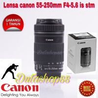 Lensa canon 55-250mm ef-s f/4-5.6 is stm - lensa 55-250mm stm canon
