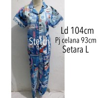 piyama baju tidur dewasa wanita katun karakter kartun unik