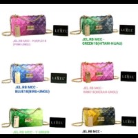 Tas merk LEVEL dengan label nya (model baru : 2 warna)