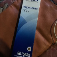 Ribbon cartridge lx 310(original) sisa printer rusak
