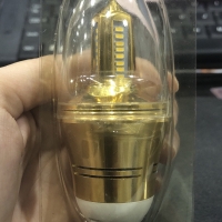 Bohlam candle, api LED e14 4 watt murah!! untuk lampu lilin chandelier