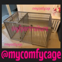 DP Kandang Pagar Anjing Aluminium “mycomfycage”