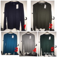 Giordano T Shirt Lengan Panjang Original