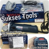 Bosch - Mesin Gerinda Tangan 4" Variable Speed Grinder GWS 900-100S