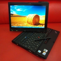 Laptop Murah Lenovo X200T Tablet Core2Duo - 4GB - 250GB - Win 7 64Bit