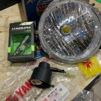 PAKET REFLEKTOR LAMPU DEPAN DPN YAMAHA X RIDE LED AC DC