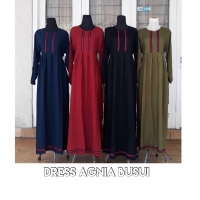 maxidress/ gamis/ dress busui/ DRESS susun sabrina/ dress syari agnia