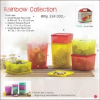 Tupperware toples rainbow collection disc 45%