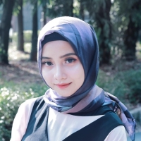 Hijab jilbab kerudung segiempat MEDYNA Scarf Pashmina voal zoya