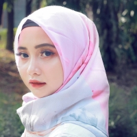 Hijab jilbab kerudung segiempat ROOSEA Scarf Pashmina voal zoya