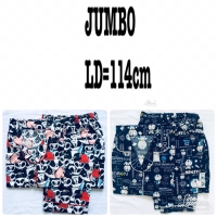 JUMBO/pajamas dewasa/celana panjang tgn pendek/dora,panda LD=114 328