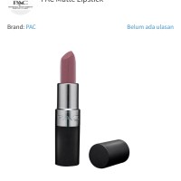 PAC matte lipstik