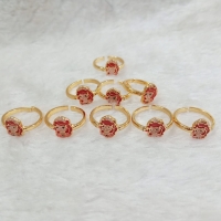 Cincin Anak Frozen Cincin Lucu Emas Imitasi Lapis Emas Perhiasan Anak