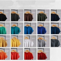 Kaos polos katun bambu raglan tgn.panjang dari LMI shop