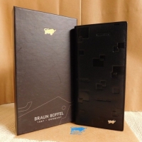 dompet panjang pria /wanita braun buffel kulit Asli black