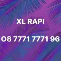 Nomor Cantik XL RAPI 08 7771 7771 96