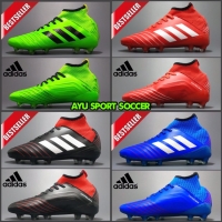 Sepatu bola Adidas Predator merah putih
